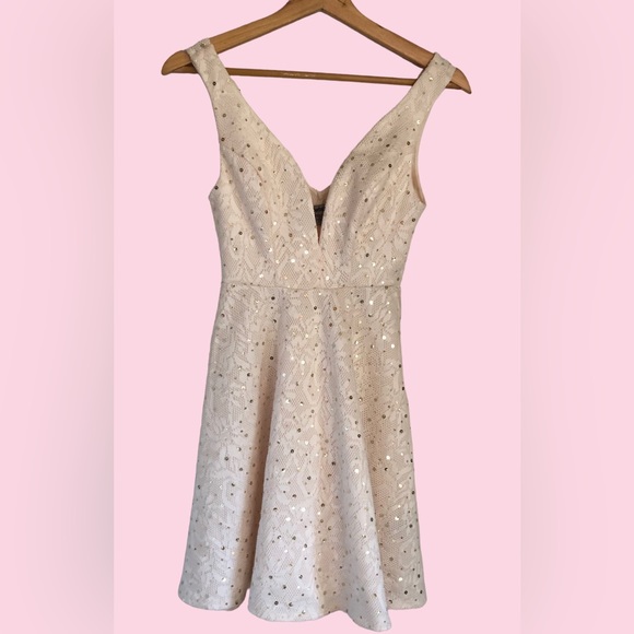 EUC Mini-Dress w/ Sequins - Picture 2 of 11